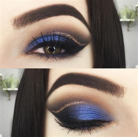 navy blue eyeshadow